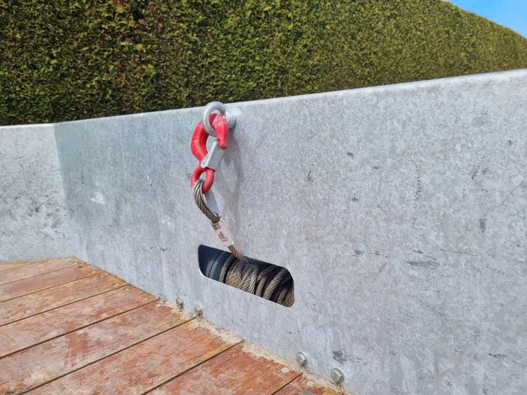 Veldhuizen 5,0-tons Semi-dieplader oplegger