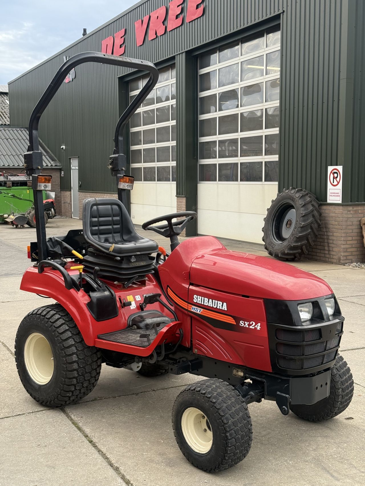 Shibaura sx24 mini trekker hydrostaat