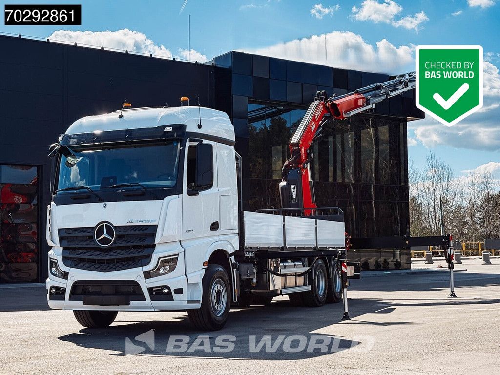 Mercedes Actros Actros 2651 6X4 Fassi F486 Led Navi Euro 6