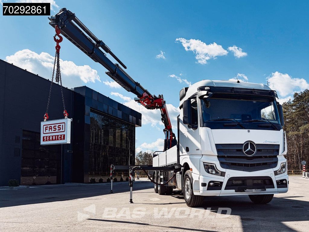 Mercedes Actros Actros 2651 6X4 Fassi F486 Led Navi Euro 6