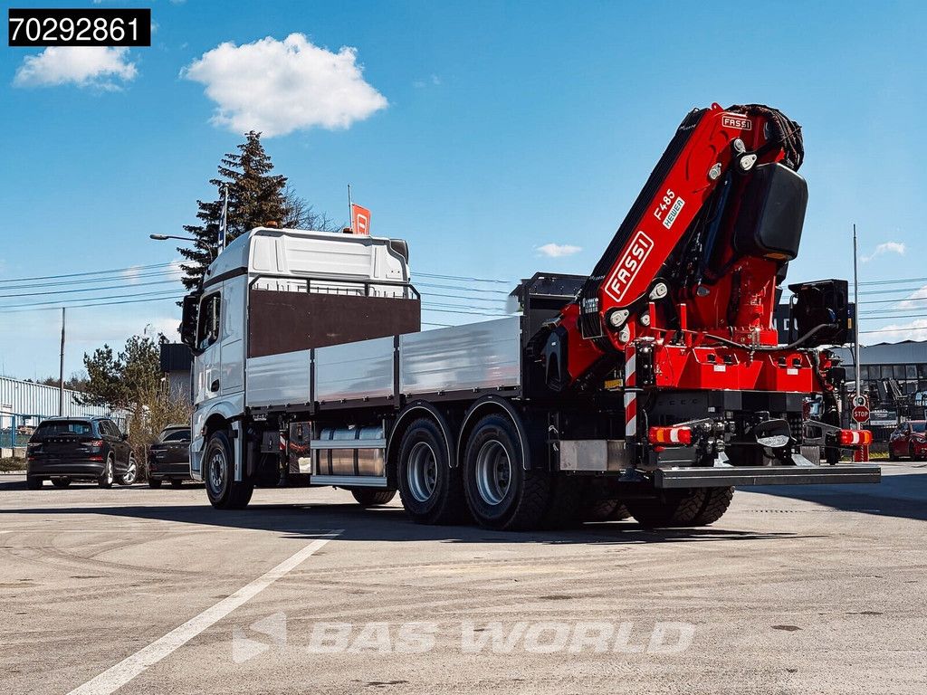 Mercedes Actros Actros 2651 6X4 Fassi F486 Led Navi Euro 6