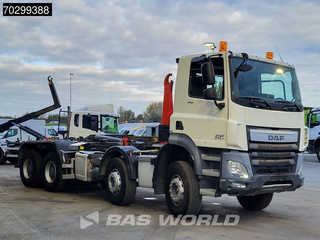 DAF CF 510 8X4 25tons Dalby containersystem Big-Axle Automatic Retarder Euro 6