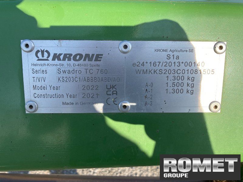 Krone SWTC 760
