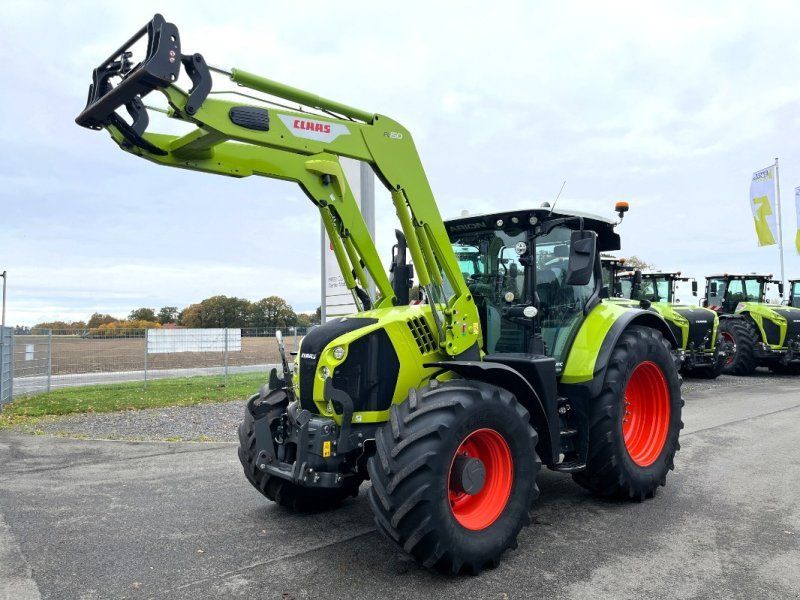 Claas ARION 660 CMATIC CEBIS, FL 150 Frontlader, CEMIS 1200 RTK, Fahre