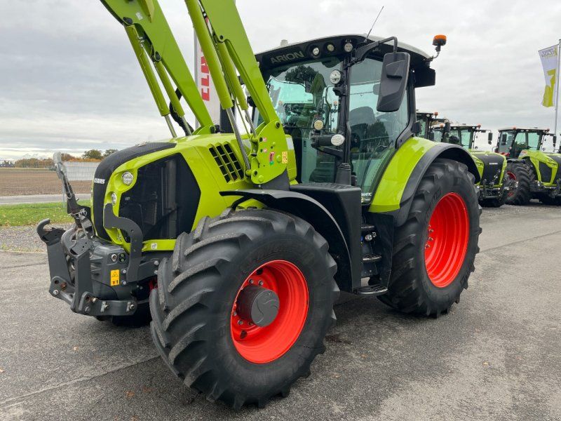 Claas ARION 660 CMATIC CEBIS, FL 150 Frontlader, CEMIS 1200 RTK, Fahre