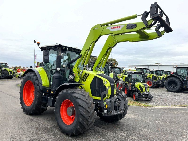 Claas ARION 660 CMATIC CEBIS, FL 150 Frontlader, CEMIS 1200 RTK, Fahre