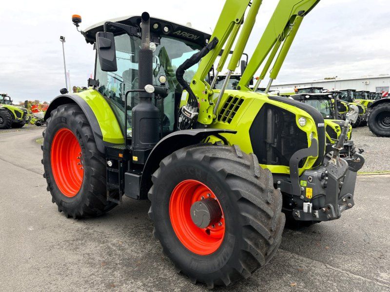 Claas ARION 660 CMATIC CEBIS, FL 150 Frontlader, CEMIS 1200 RTK, Fahre