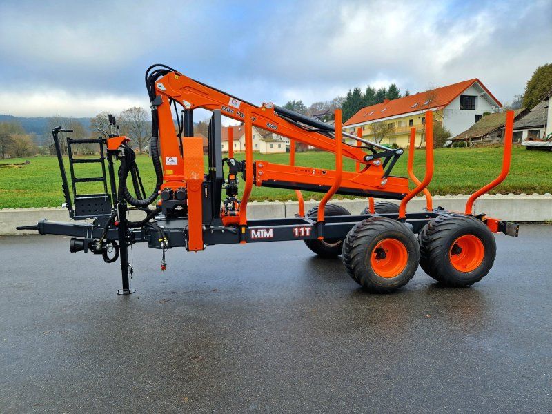 MTM 11T 11to 9,20m Kran Druckluft Dpelrohrrahmen