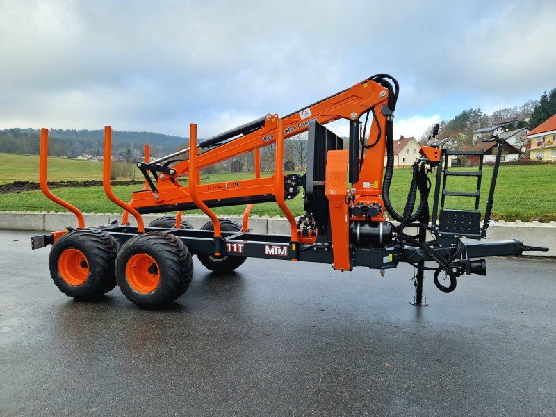 MTM 11T 11to 9,20m Kran Druckluft Dpelrohrrahmen