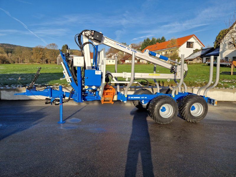Scandic ST-8 7,1m Kran 600kg Hubkraft l-Hydr.Bremse