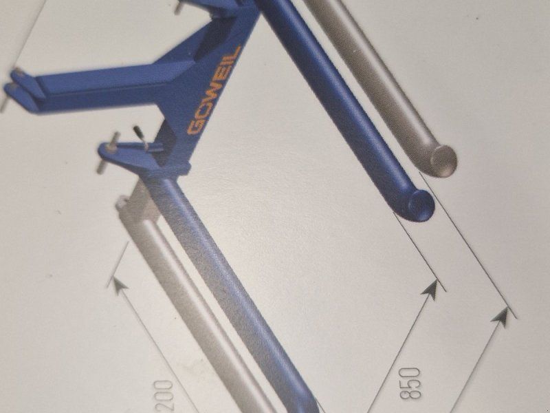 Göweil BTGME Rundballen-Transportgabel Ballengabel