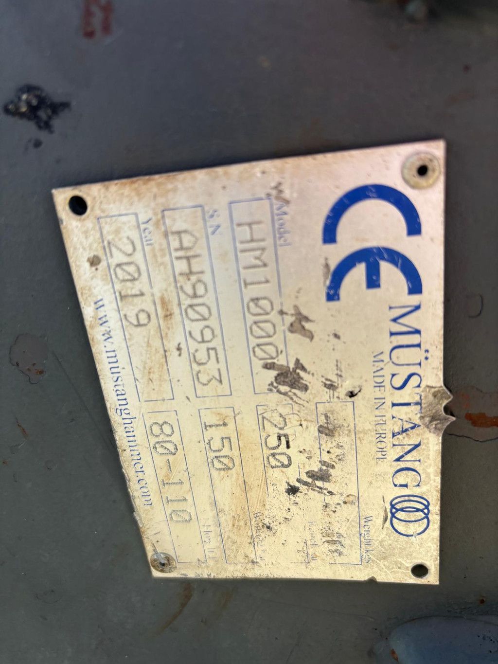 Hammer Mustang HM1000 CW40