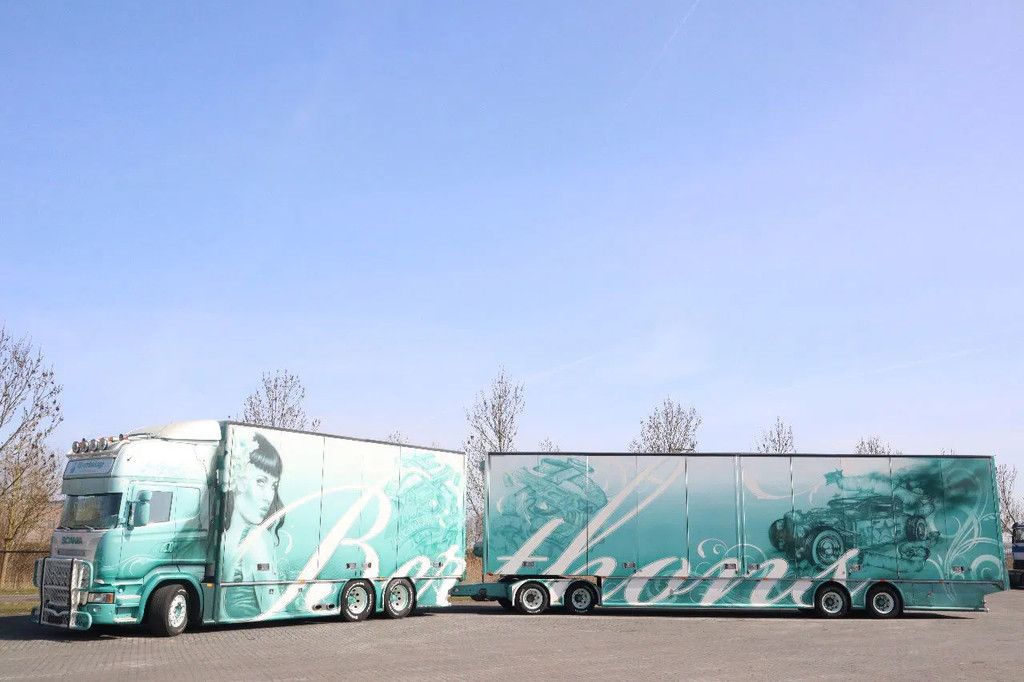 Scania R560 V8 R560 | BERTHONS HOT ROD | CUSTOM SPECIAL TRUCK