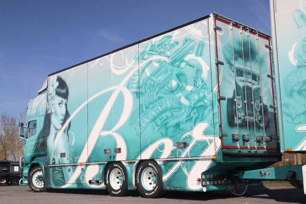 Scania R560 V8 R560 | BERTHONS HOT ROD | CUSTOM SPECIAL TRUCK