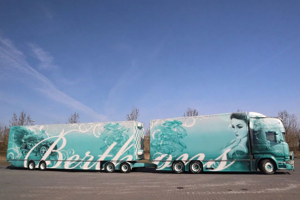 Scania R560 V8 R560 | BERTHONS HOT ROD | CUSTOM SPECIAL TRUCK