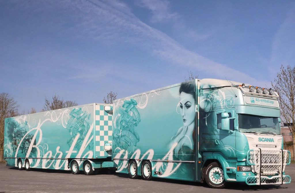 Scania R560 V8 | BERTHONS HOT ROD | CUSTOM SPECIAL TRUCK