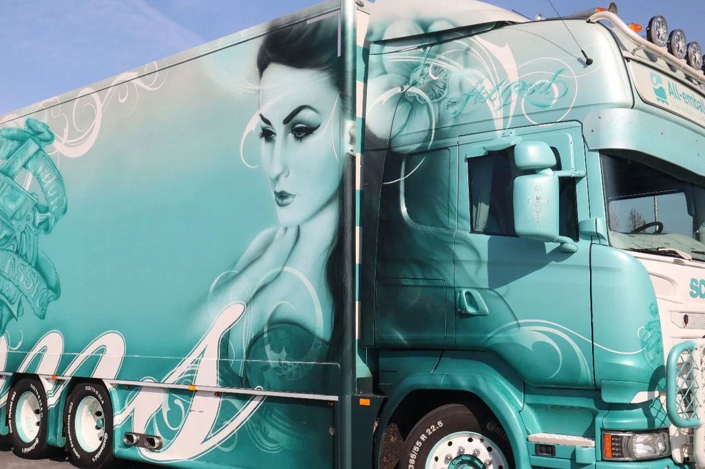 Scania R560 V8 | BERTHONS HOT ROD | CUSTOM SPECIAL TRUCK