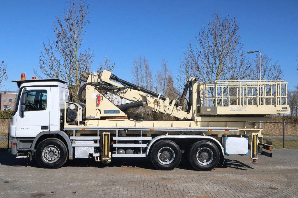 Mercedes-Benz Actros 2636 6X4 | TUNNEL PLATFORM | REMOTE DRIVING