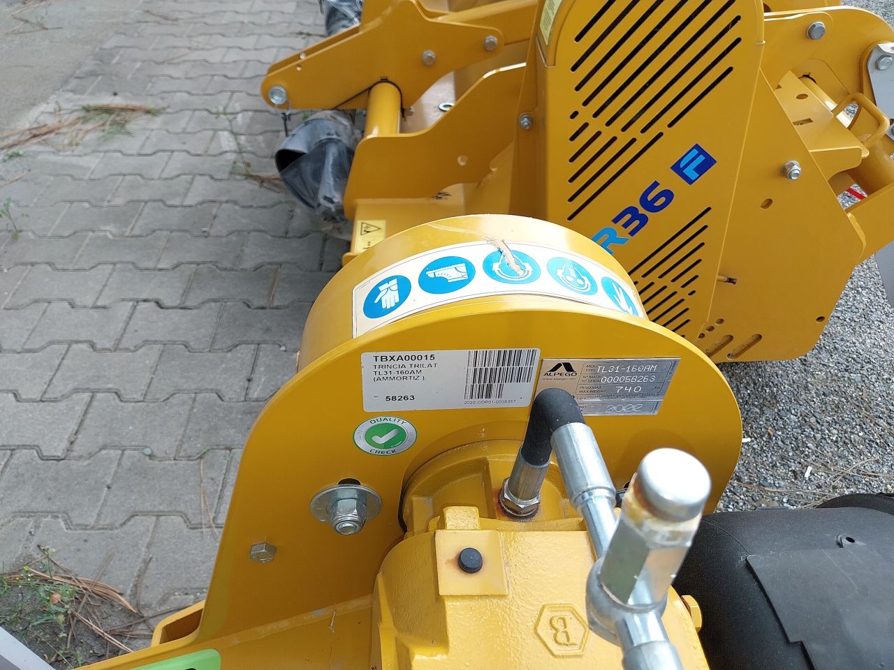 ALPEGO TL31-160 Klepelmaaier