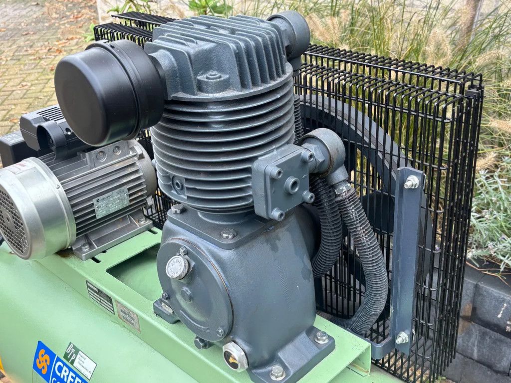 Creemers Compressor gebruikte csg350 / 150l luchtcompressor 230v 150l