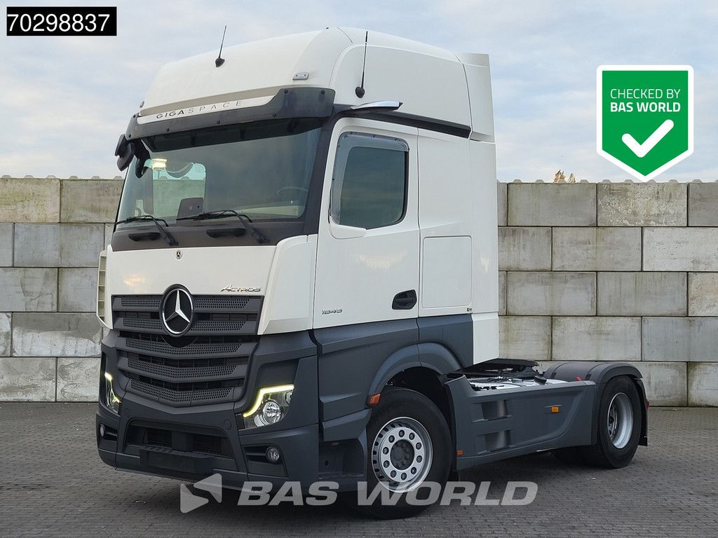 Mercedes Actros 1845 4X2 GigaSpace Retarder MirrorCam Navi Euro 6