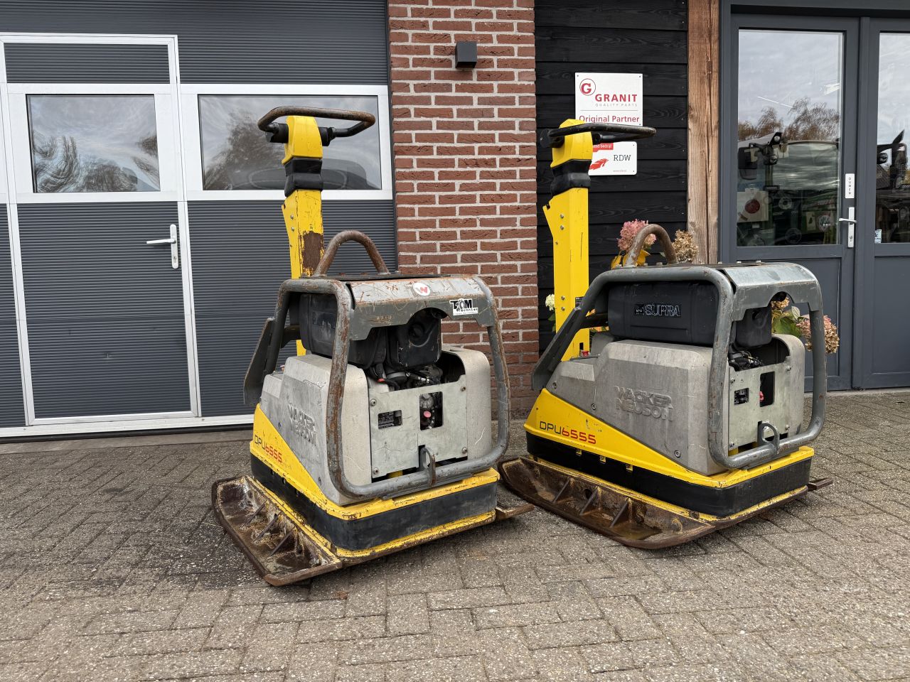 Wacker Neuson DPU 6555 Hehap trilplaat