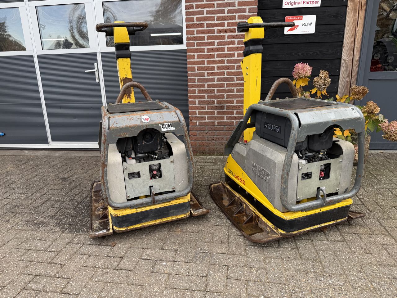 Wacker Neuson DPU 6555 Hehap trilplaat