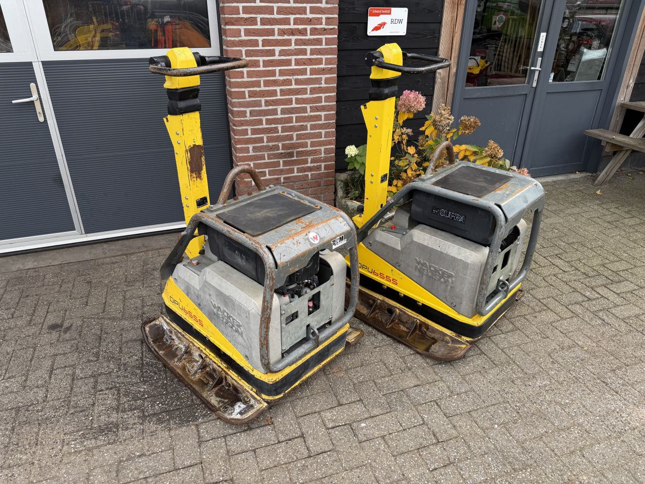 Wacker Neuson DPU 6555 Hehap trilplaat