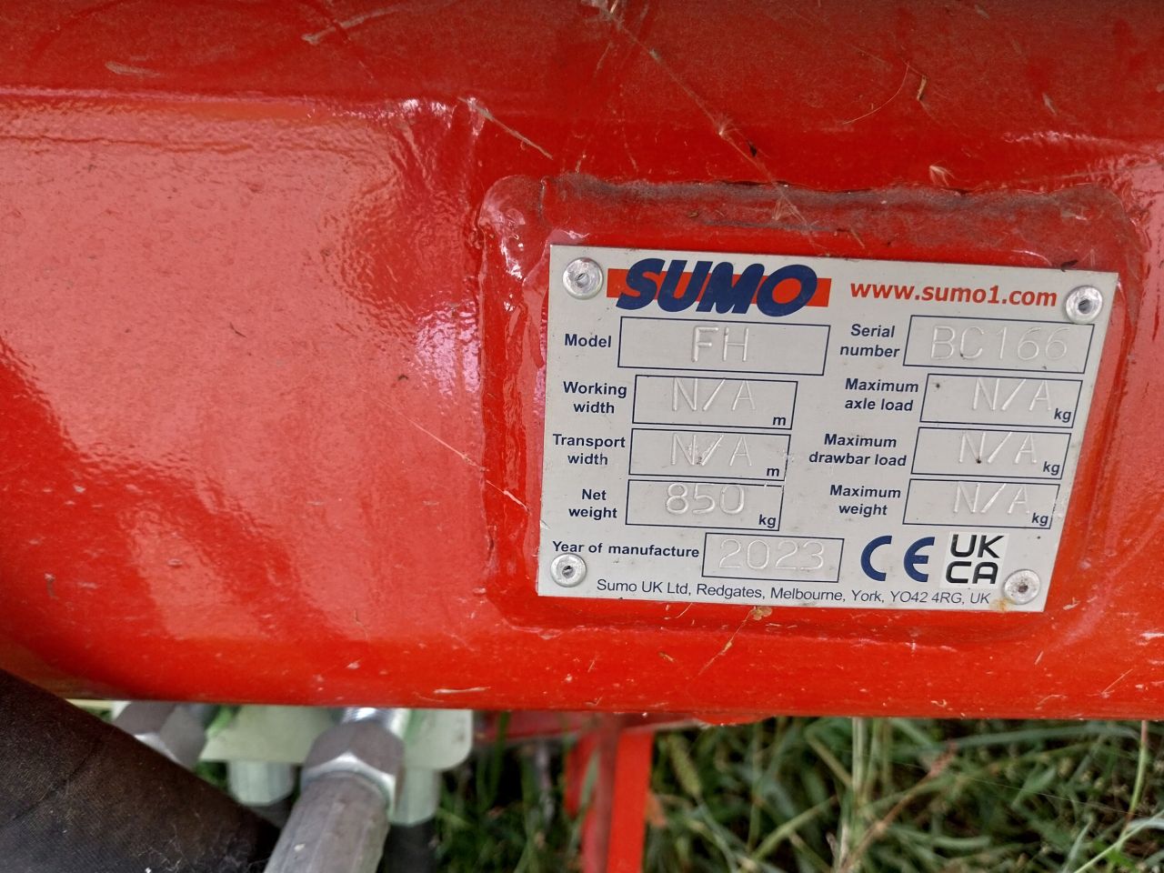 SUMO BC166 Fronttank