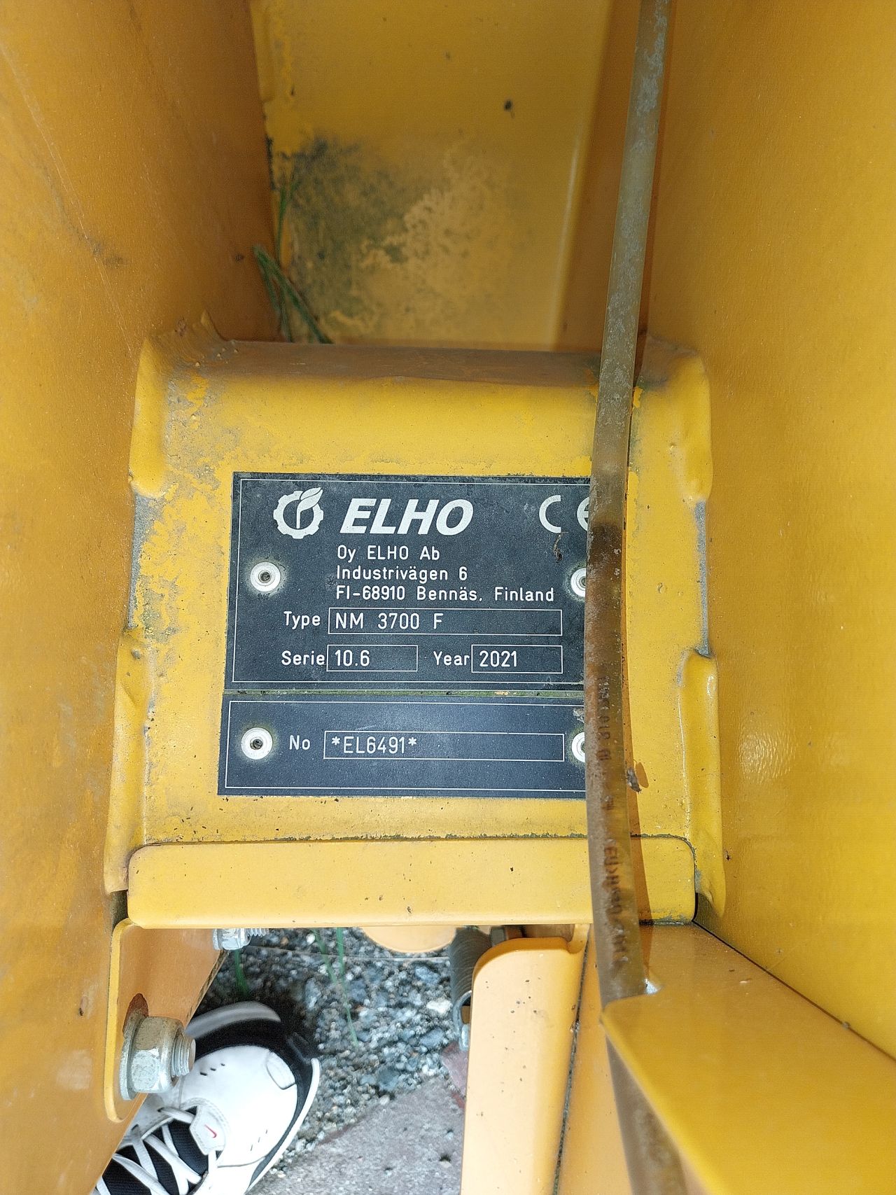 ELHO Arrow NM 3700 F Maaier met kneuzer