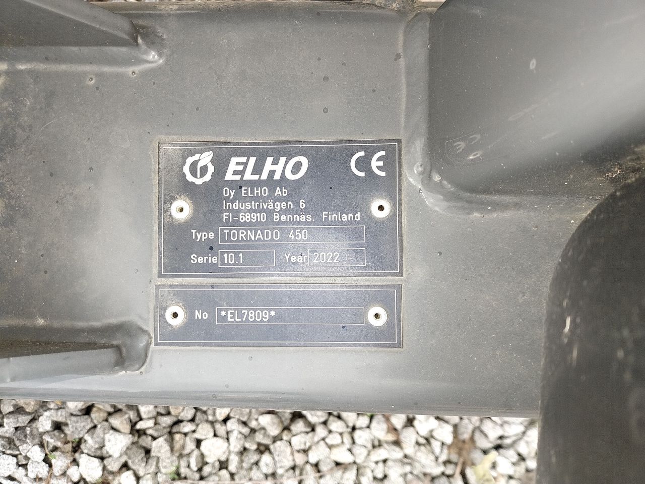 ELHO SideChopper Tornado 450 Kettingmulcher