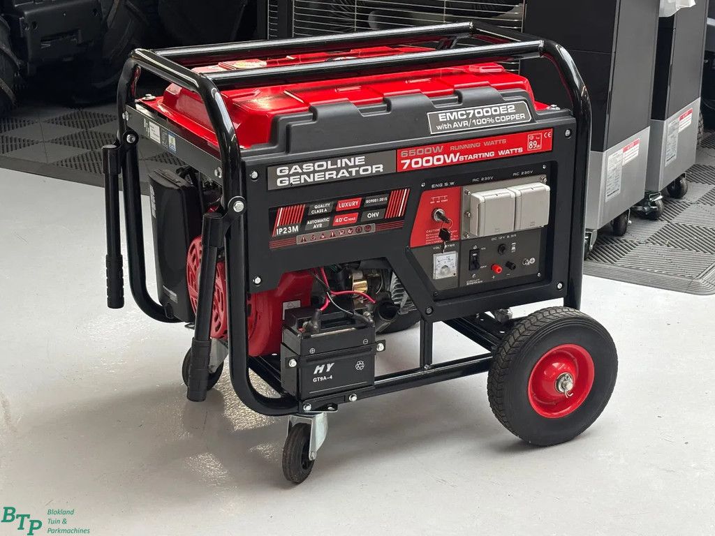 Generator Noodstroom aggregaat elektrisch gestart demo