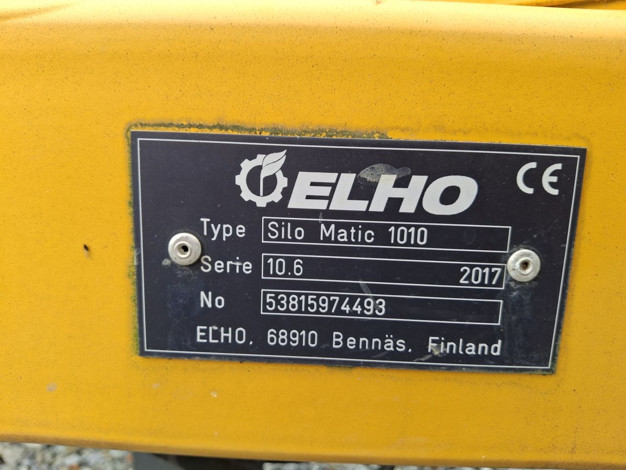 ELHO SiloMatic 1010 Balenwikkelaar