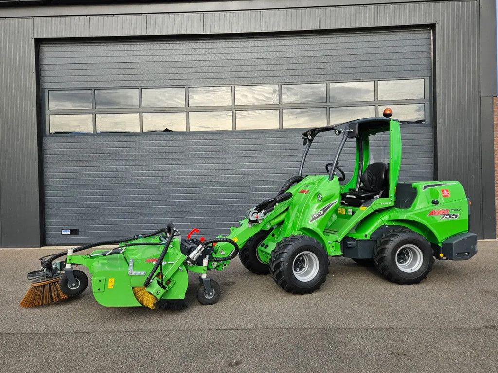 Avant Borstel met opvangbak 1100