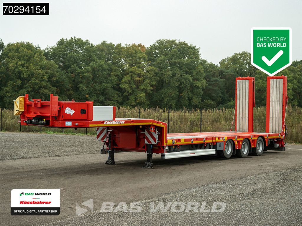 Kässbohrer NEW! Hydraulic Bed 450cm Extendable Lift+Steering Axle