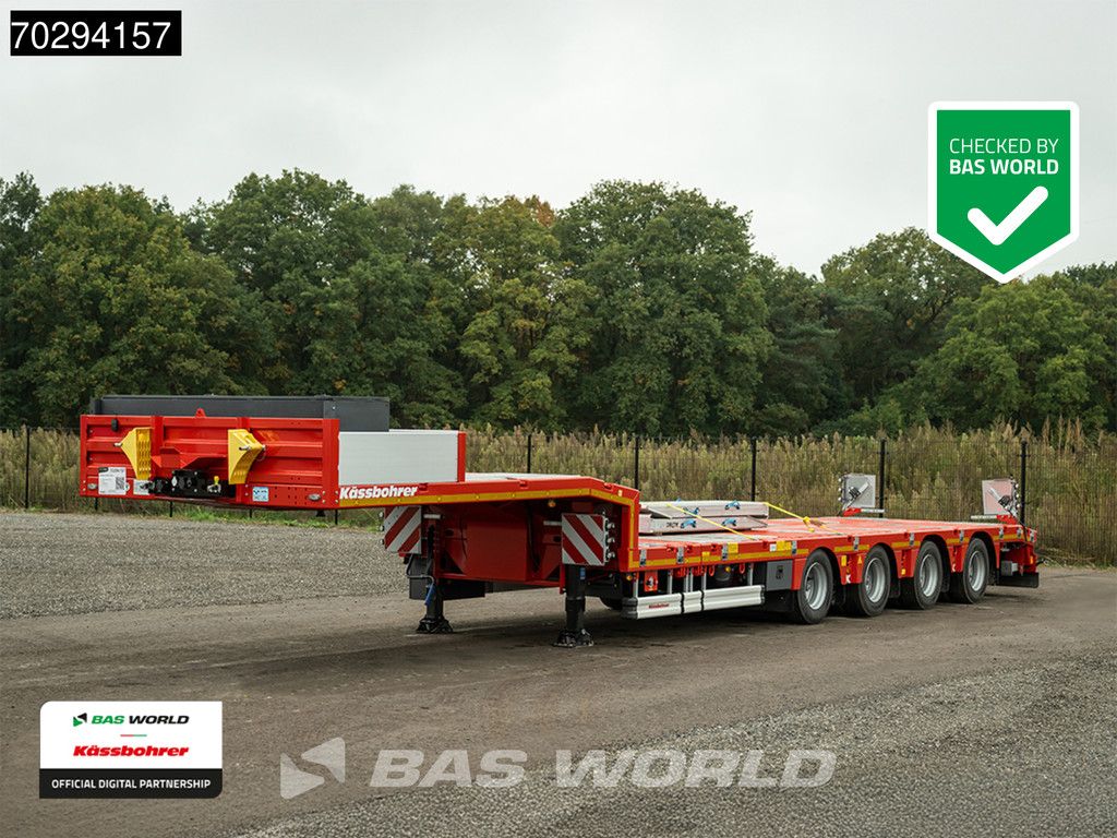 Kässbohrer LB4E 4 axles Extendable - 615cm 1x Lift + 2xSteering Axle