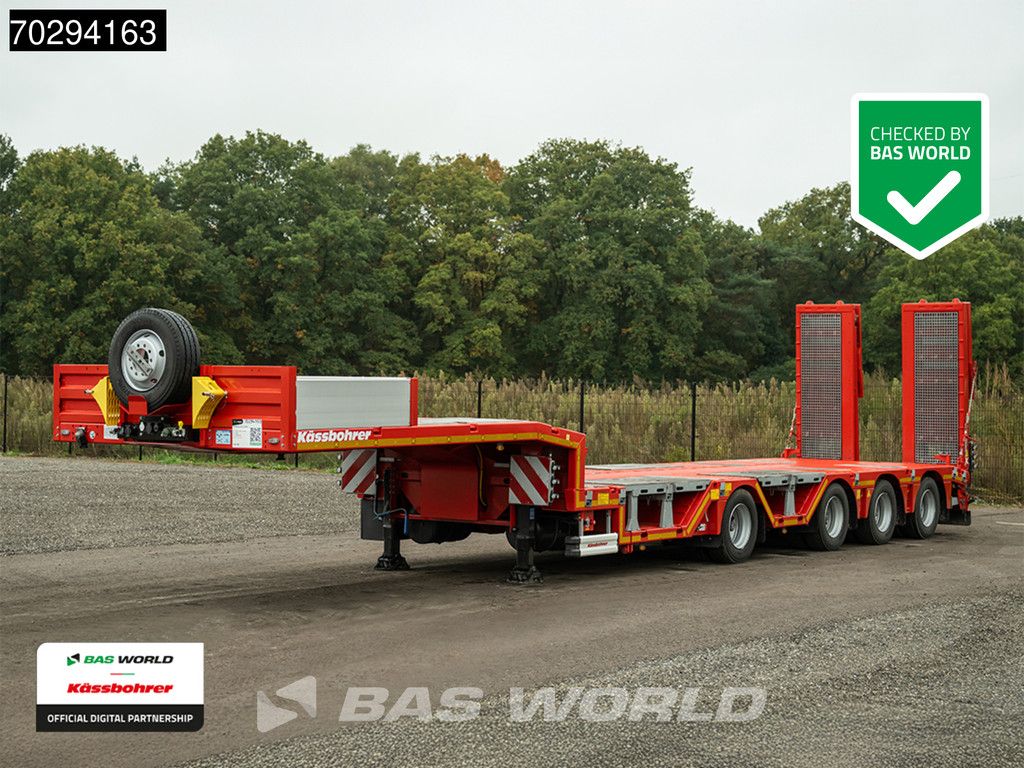 Kässbohrer LB4E 4 assen Hydr. Ramps 620cm-Extendable Lift+ 2x Steering Axle