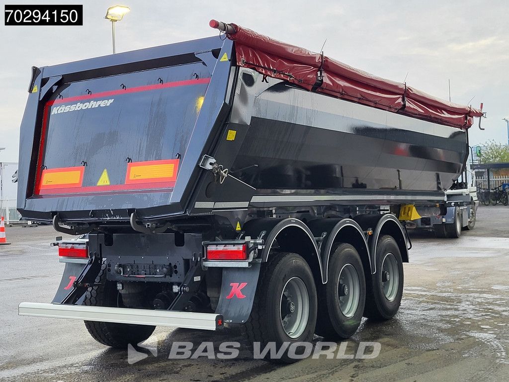 Kässbohrer XS 3 Achsen NEW 2x Liftaxles 24m3 Steel Tipper