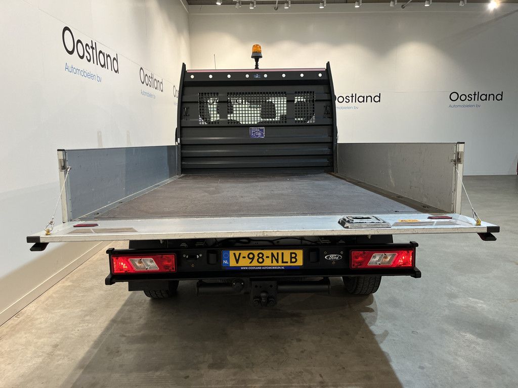 Ford Transit 350 2.0 TDCI L2H1 Trend AWD 4X4 170 PK Open Laadbak / Euro 6 / Airco / Cruise Control / Trekhaak / 3-Zits / 80.300 KM !!