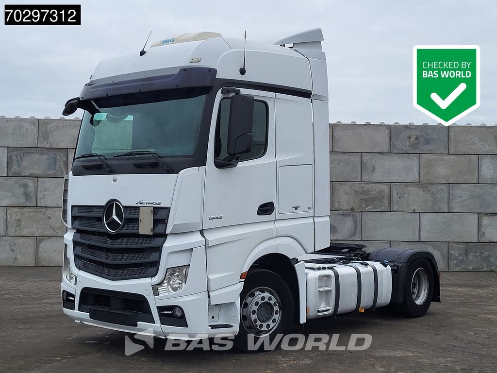 Mercedes Actros 1942 4X2 BigSpace 2x Tanks