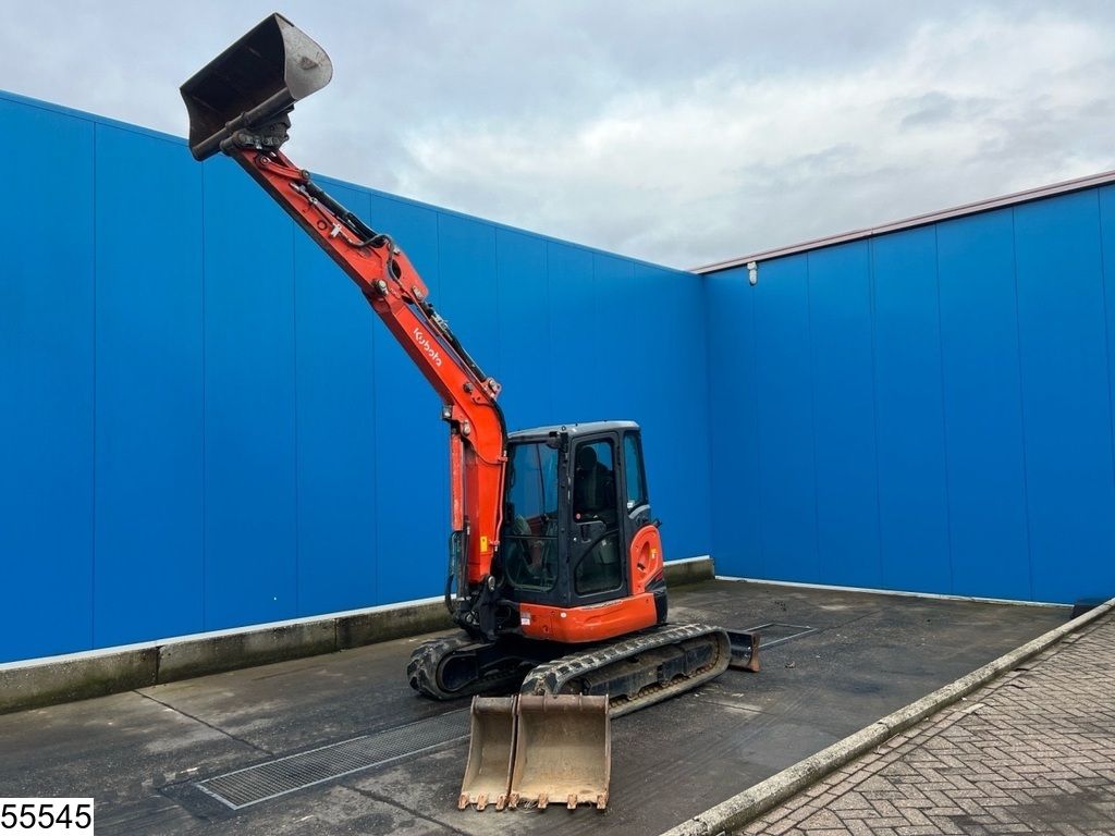 Kubota U 48 29.8 KW, 3 buckets, 2.777 operating hours