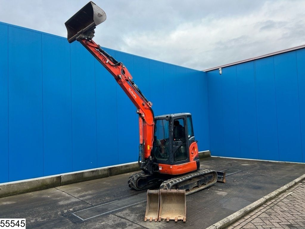 Kubota U 48 29.8 KW, 3 buckets, 2.777 operating hours
