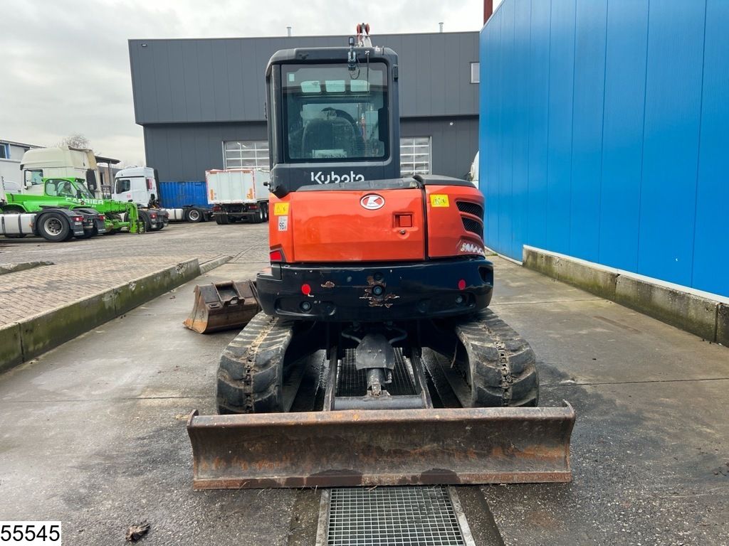 Kubota U 48 29.8 KW, 3 buckets, 2.777 operating hours