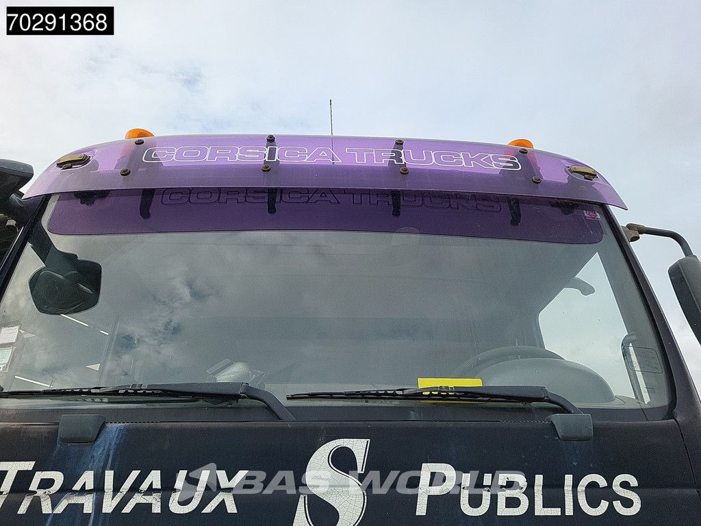 MAN TGA 33.360 6X4 BROKEN ENGINE! 13m3 Meiller tipper Steel suspension Manual Euro 4