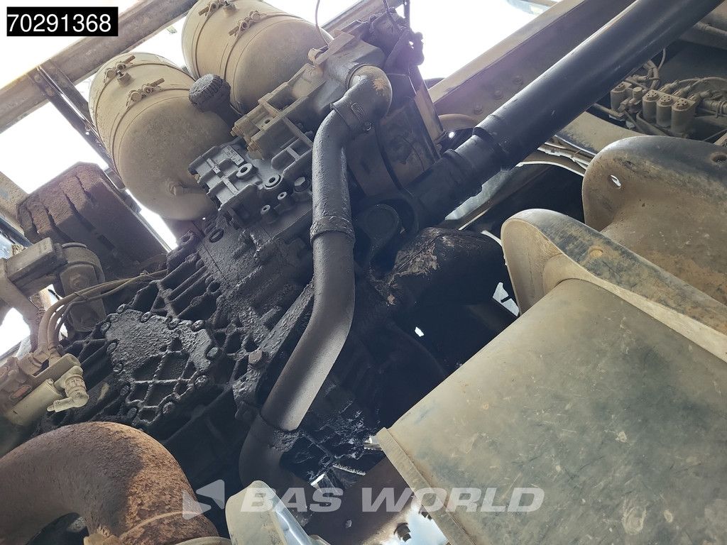 MAN TGA 33.360 6X4 BROKEN ENGINE! 13m3 Meiller tipper Steel suspension Manual Euro 4