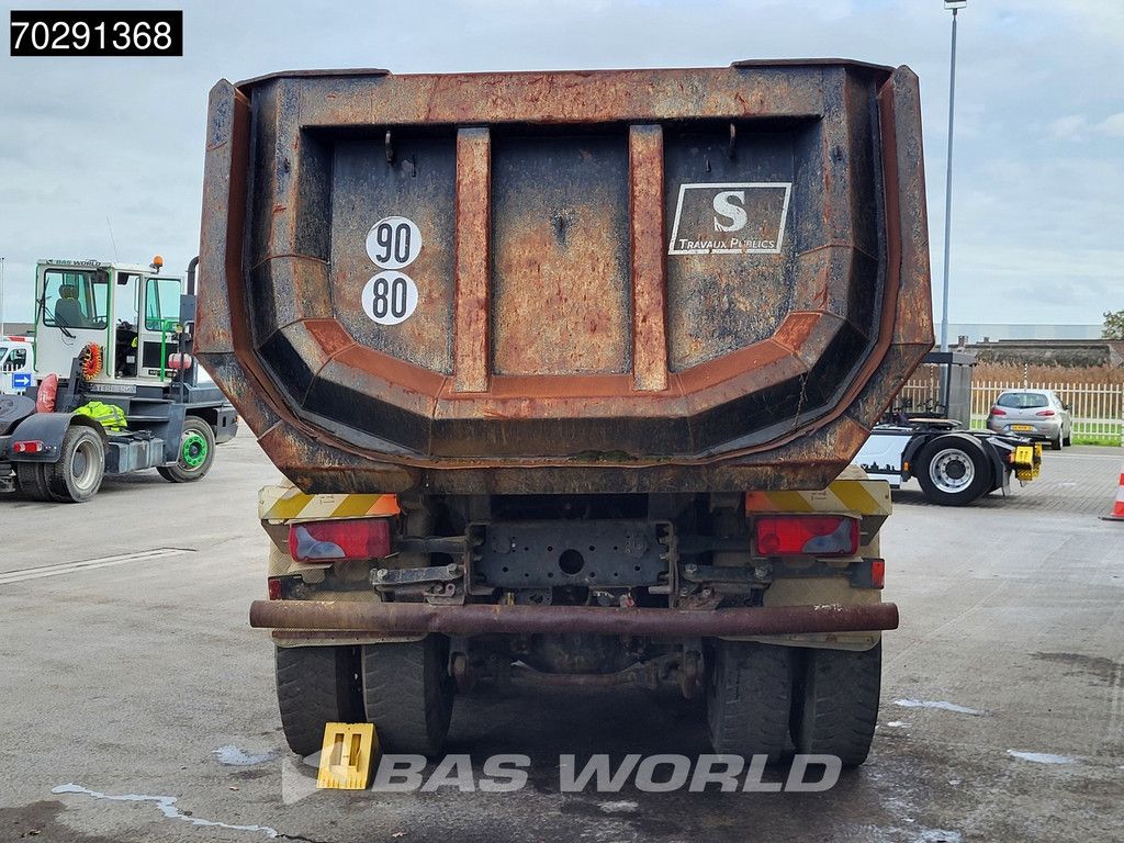 MAN TGA 33.360 6X4 BROKEN ENGINE! 13m3 Meiller tipper Steel suspension Manual Euro 4