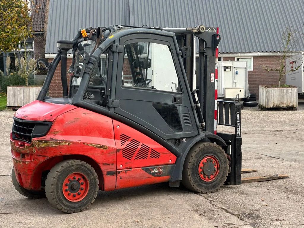 Linde H 50 D H 50 D diesel side shift vorken versteller