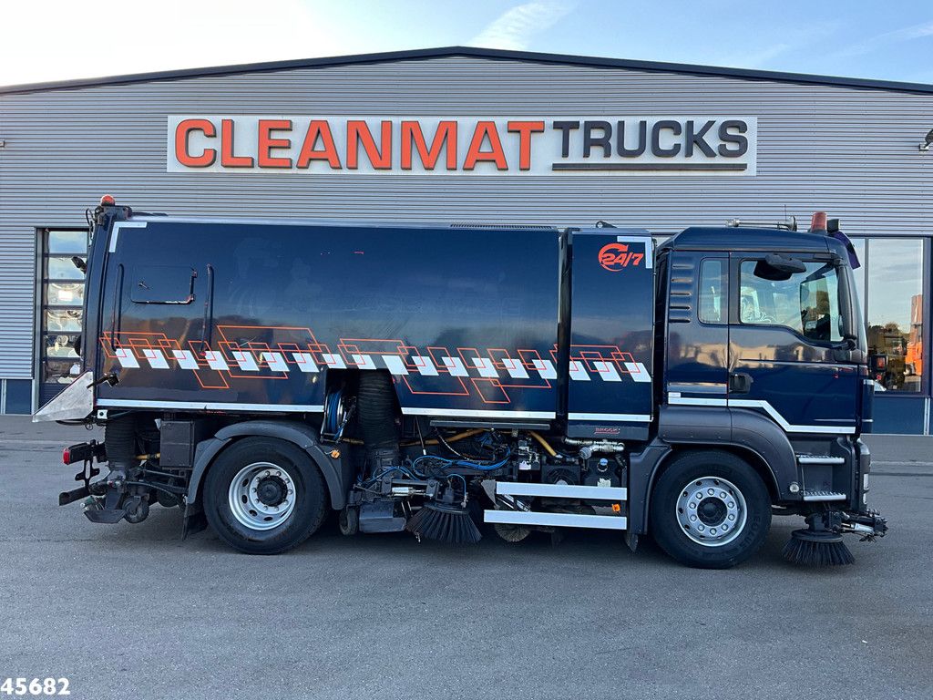 Man TGS 18.320 Manual Gearbox Brock Wegdekreinger links en rechtsvegend!