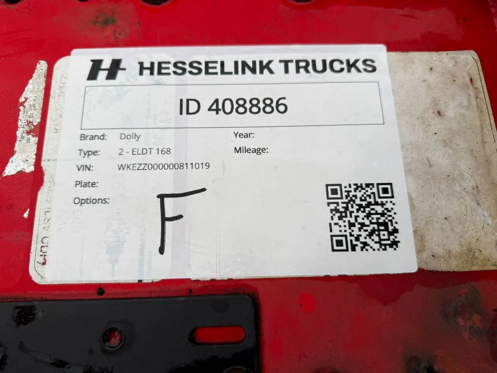 Krone 2as Dolly, Stuuras - alcoa’s