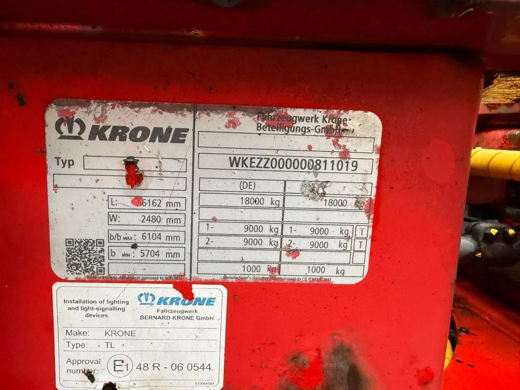 Krone 2as Dolly, Stuuras - alcoa’s